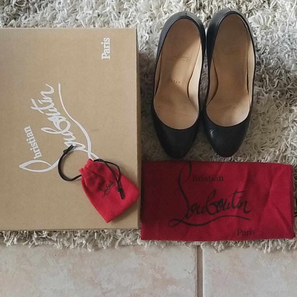 Christian louboutin Bianca 140 high heel.